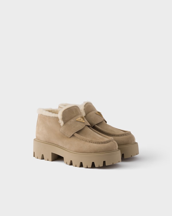 Suede loafers - Desert Beige Suede loafers - Desert Beige