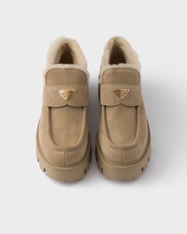 Suede loafers - Desert Beige Suede loafers - Desert Beige