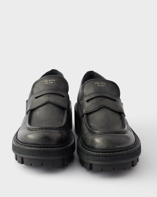 Leather loafers - Black Leather loafers - Black
