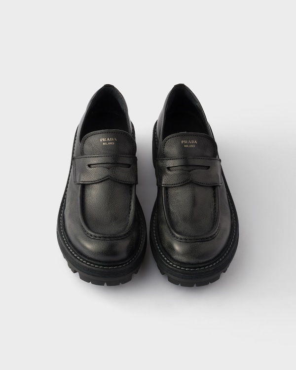 Leather loafers - Black Leather loafers - Black