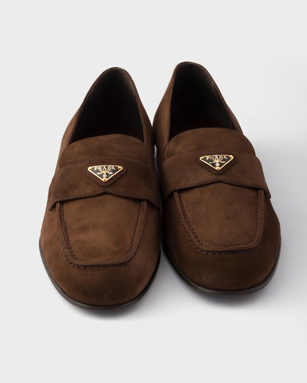 Suede loafers - Marrón Oscuro Suede loafers - Marrón Oscuro