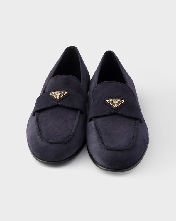 Suede loafers - Navy Suede loafers - Navy