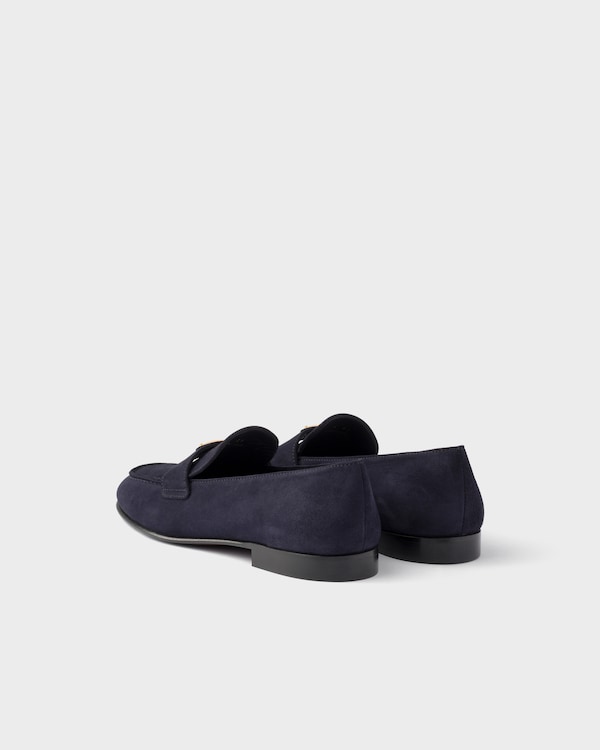 Suede loafers - Navy Suede loafers - Navy