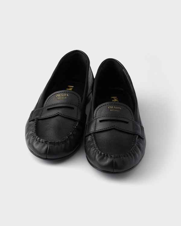 Mocassins en cuir - Noir Mocassins en cuir - Noir