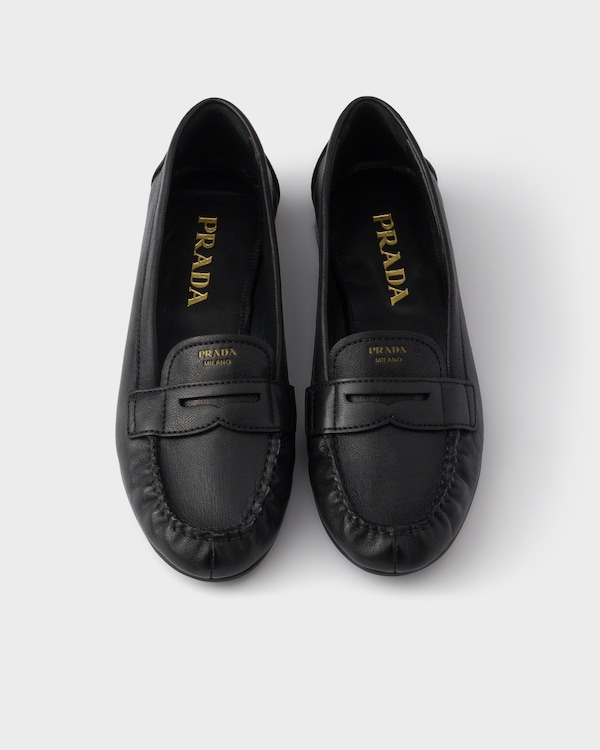 Mocassins en cuir - Noir Mocassins en cuir - Noir