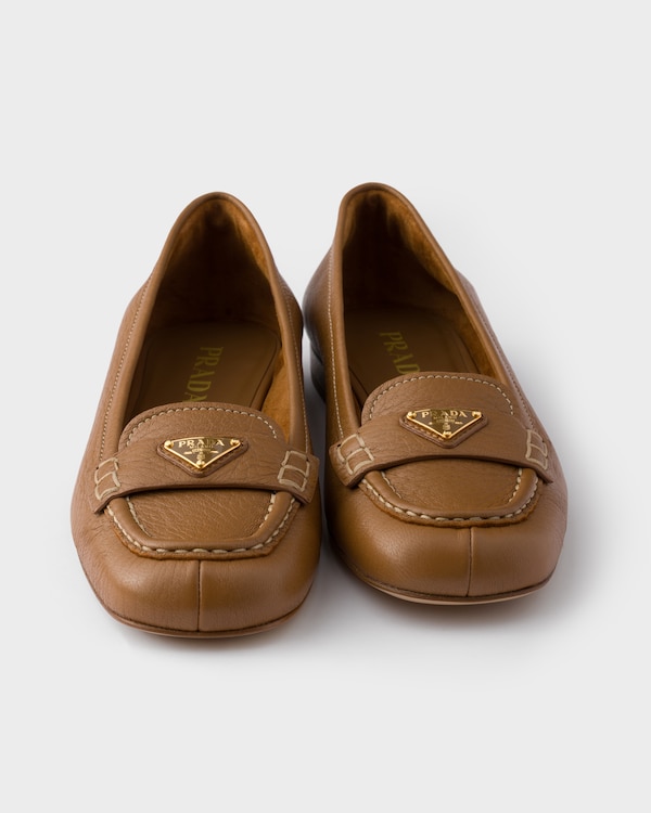 Leather loafers - Caramel Leather loafers - Caramel