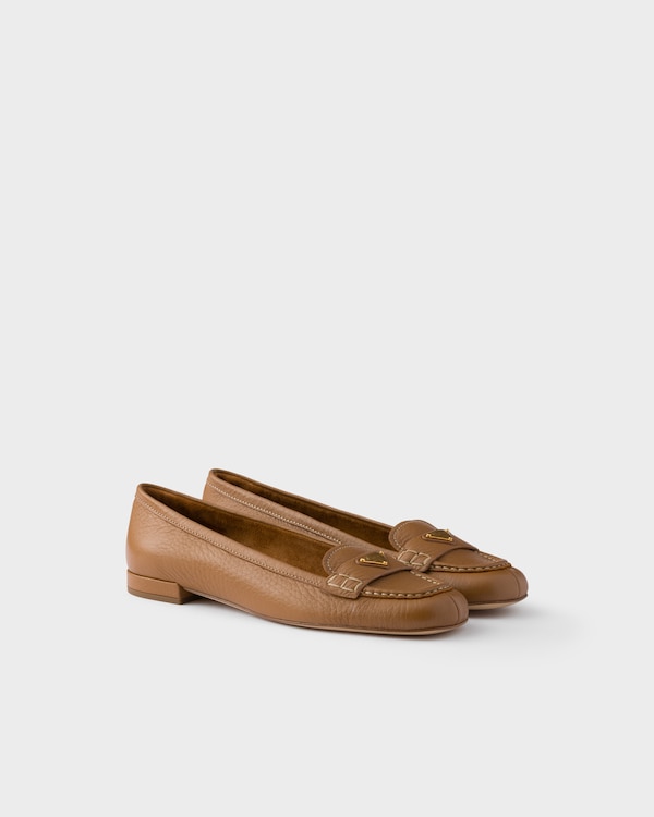 Leather loafers - Caramel Leather loafers - Caramel