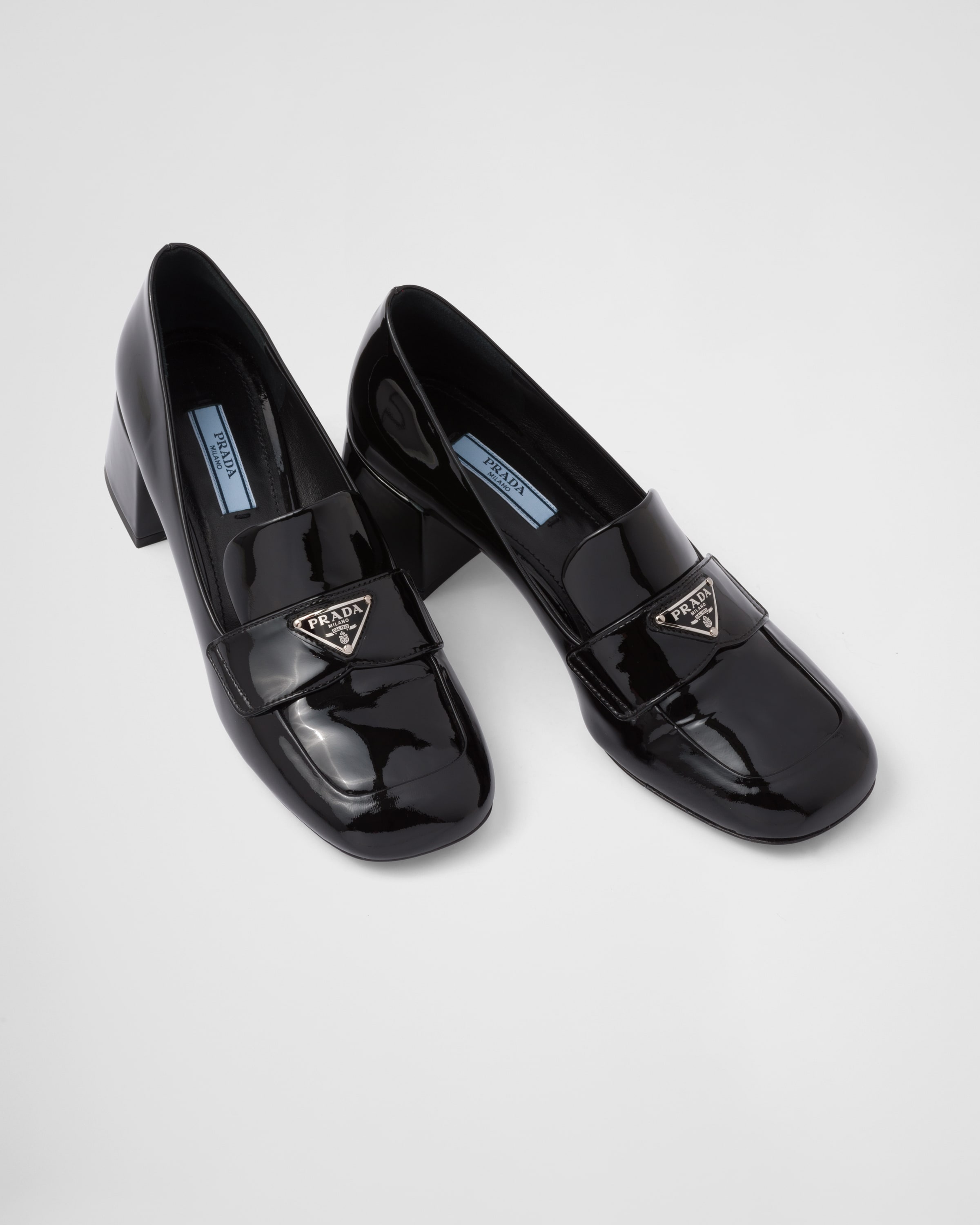 Black Patent leather loafers | Prada