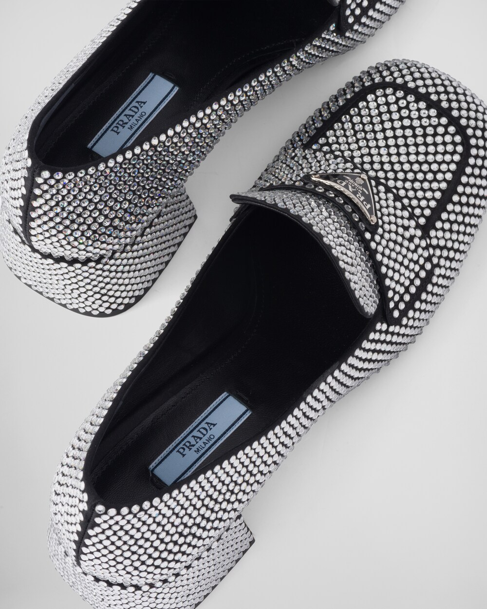 prada crystal sneakers