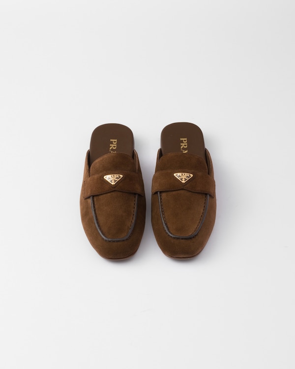 Suede slippers Suede slippers