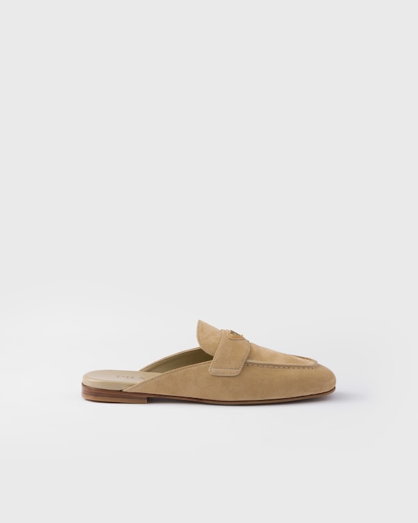 Suede slippers Suede slippers