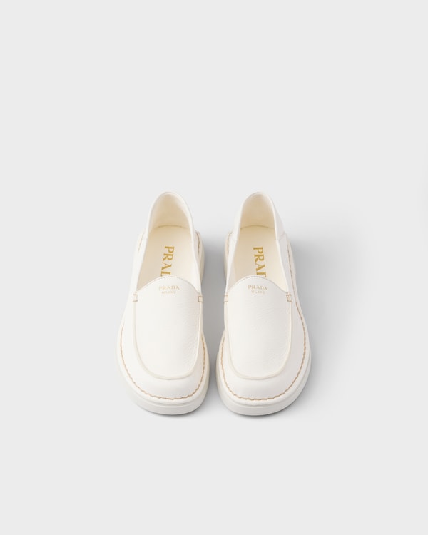 Leather loafers - Ivory Leather loafers - Ivory