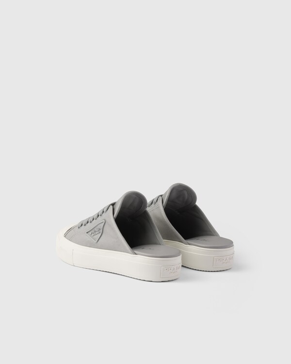 Tênis mule em tecido - Cinza Nublado Tênis mule em tecido - Cinza Nublado