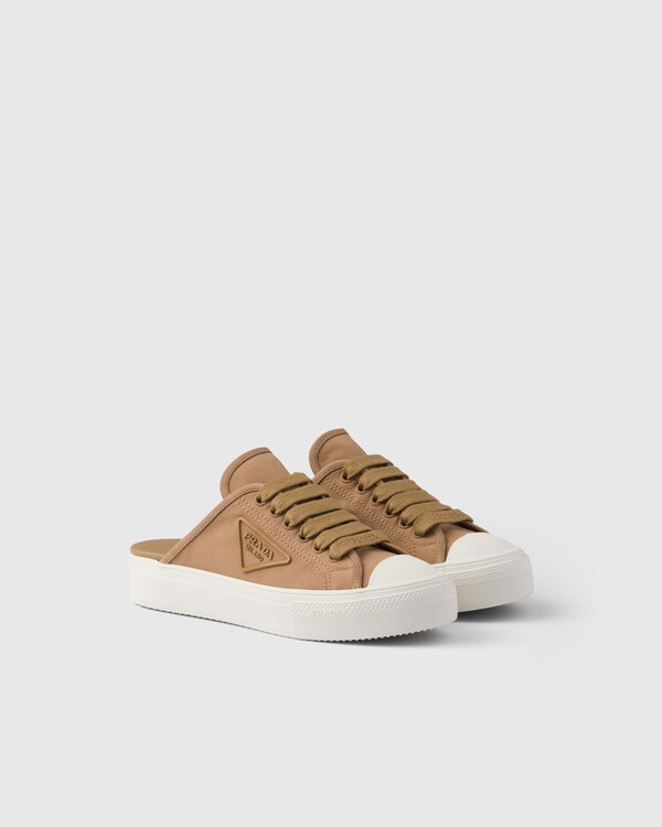 Tênis mule em tecido - Bege Cortiça Tênis mule em tecido - Bege Cortiça