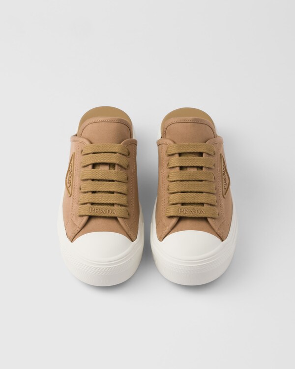 Tênis mule em tecido - Bege Cortiça Tênis mule em tecido - Bege Cortiça