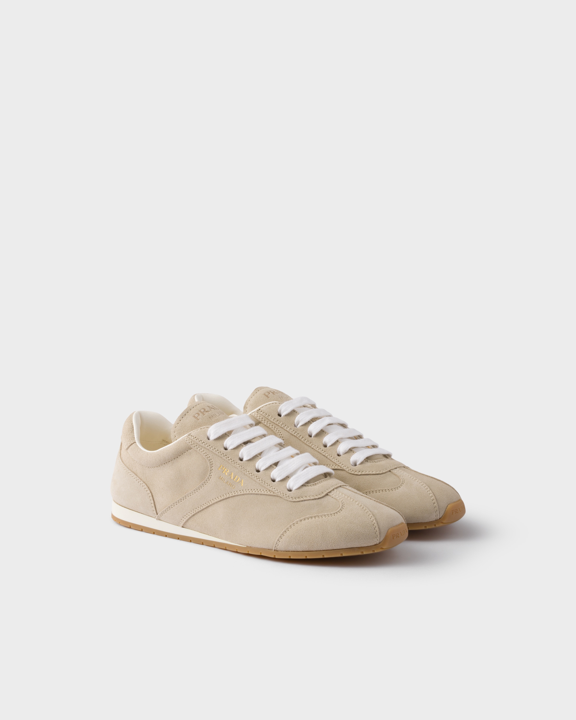 Prada Sneaker Aus Wildleder In Multi