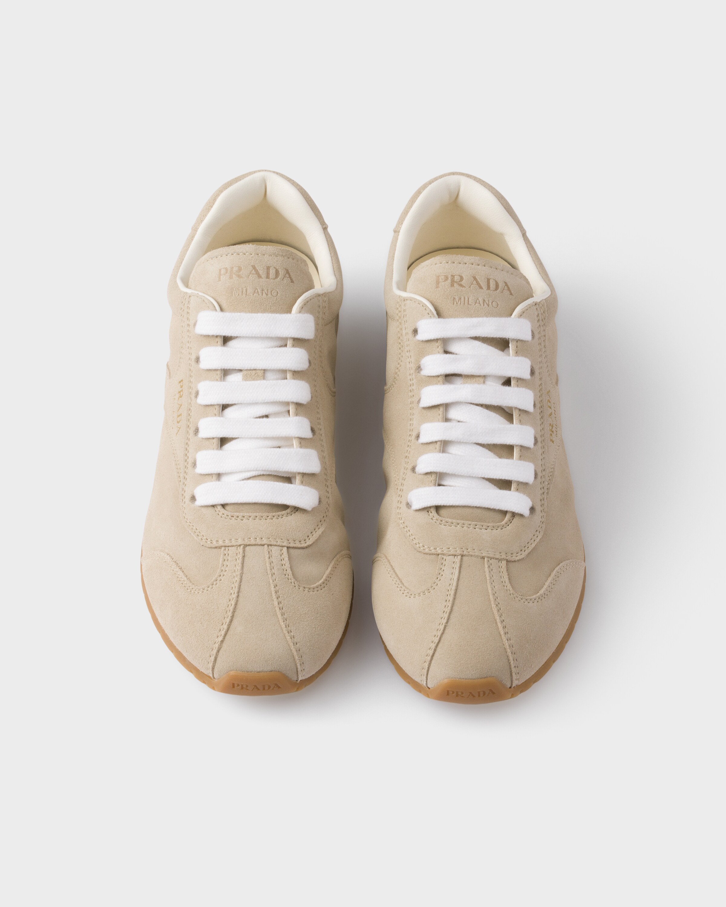Prada Sneaker Aus Wildleder In Multi