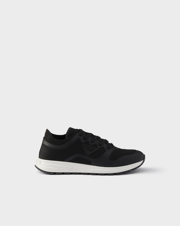 PRAX 2.0 knit fabric sneakers - Black PRAX 2.0 knit fabric sneakers - Black