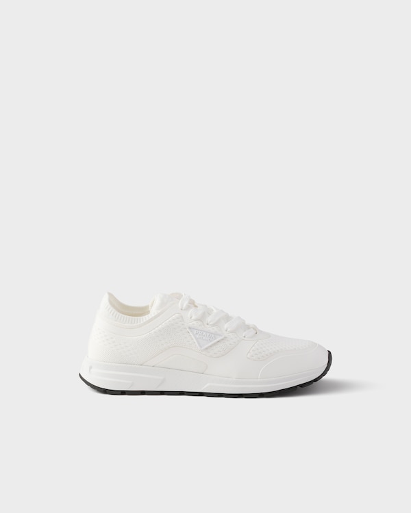 Sneakers Prax 2.0 in tessuto knit - Bianco Sneakers Prax 2.0 in tessuto knit - Bianco