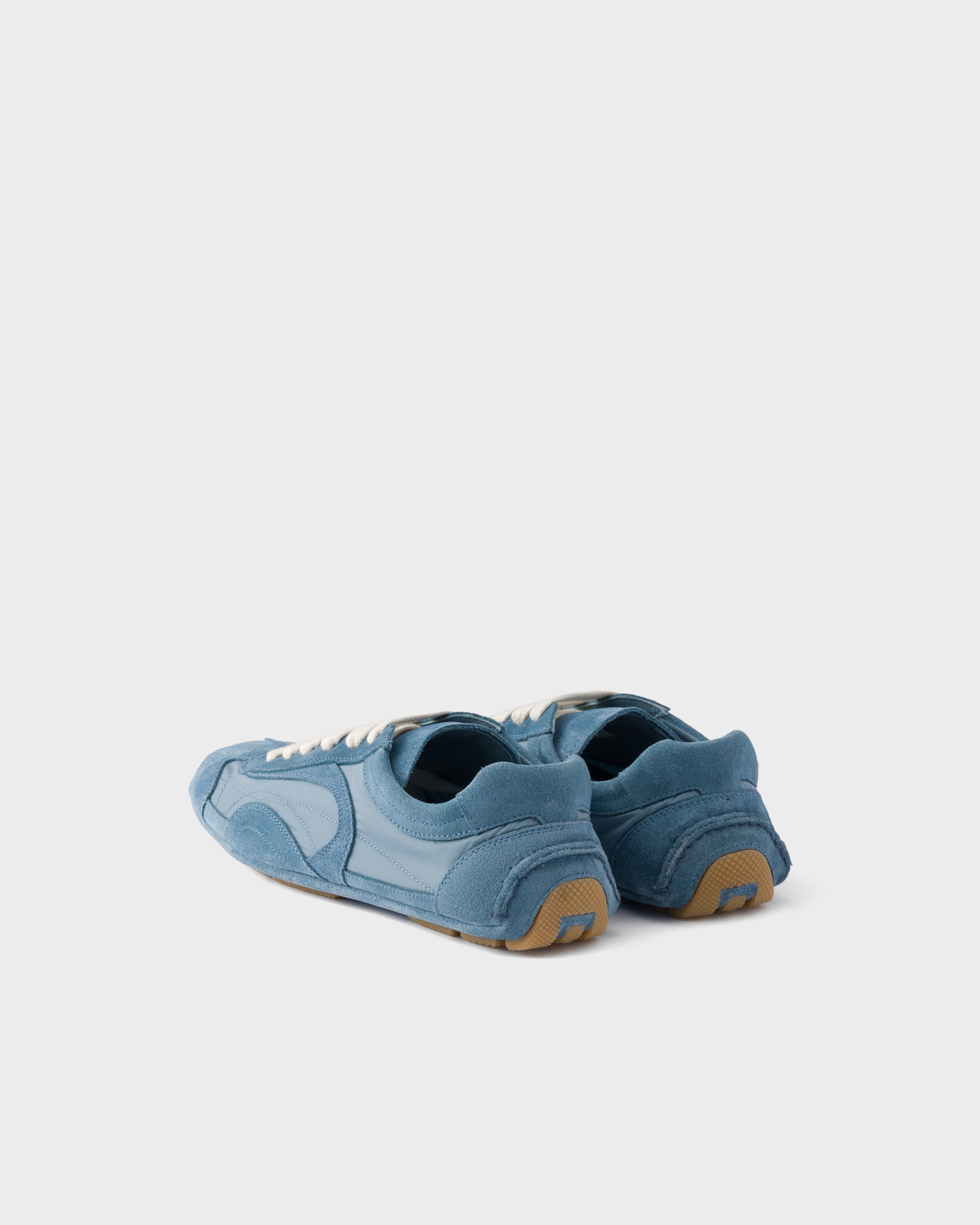 Astral Blue Montecarlo Re-Edition 2005 suede and Re-Nylon sneakers