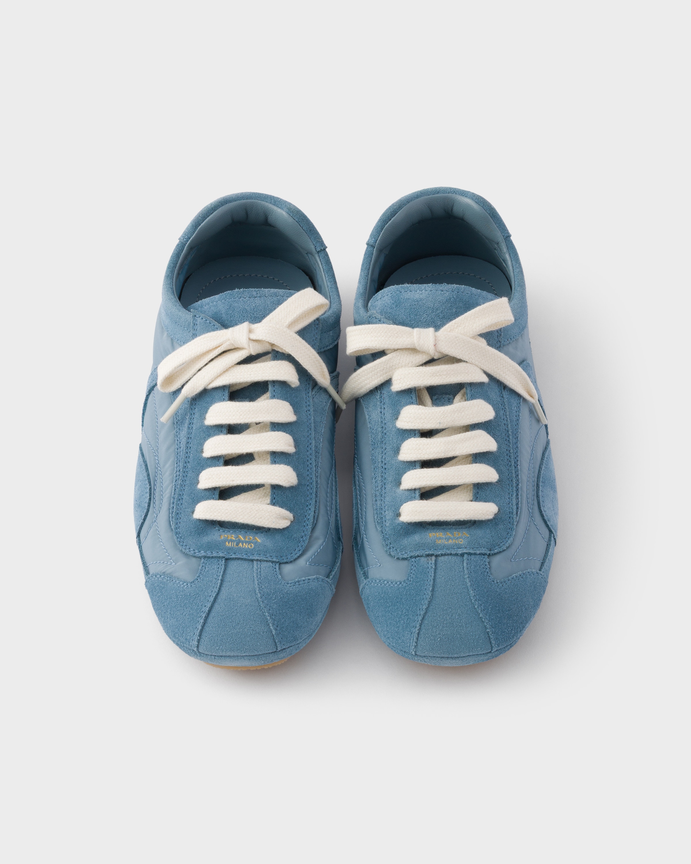 Astral Blue Montecarlo Re-Edition 2005 suede and Re-Nylon sneakers