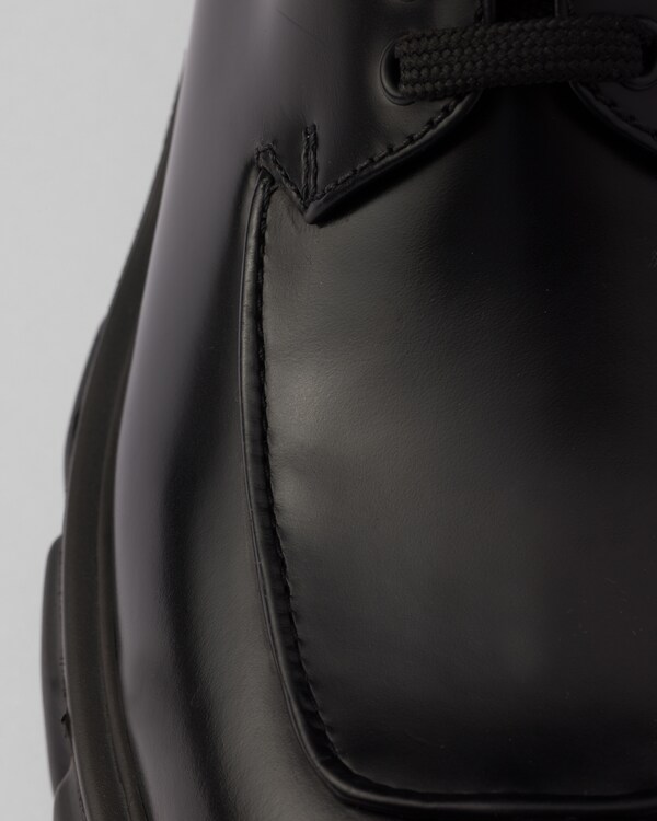 Monolith brushed leather lace-up shoes Monolith brushed leather lace-up shoes