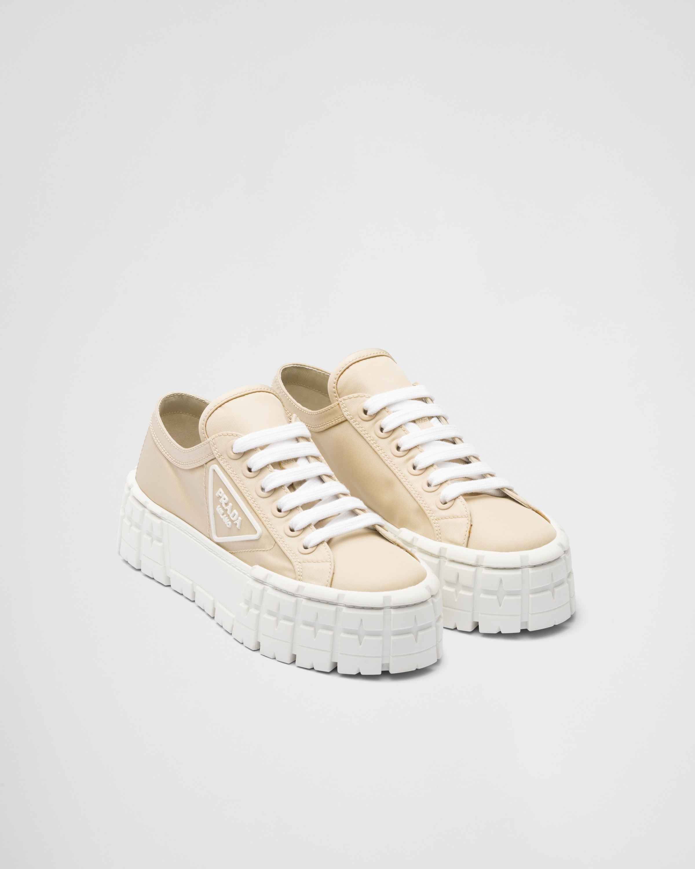White prada trainers womens store
