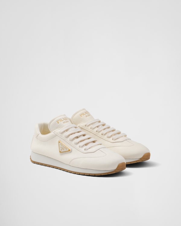 2025年 お歳暮・冬ギフト特集 Ivory Leather sneakers | PRADA ジャケット・アウター