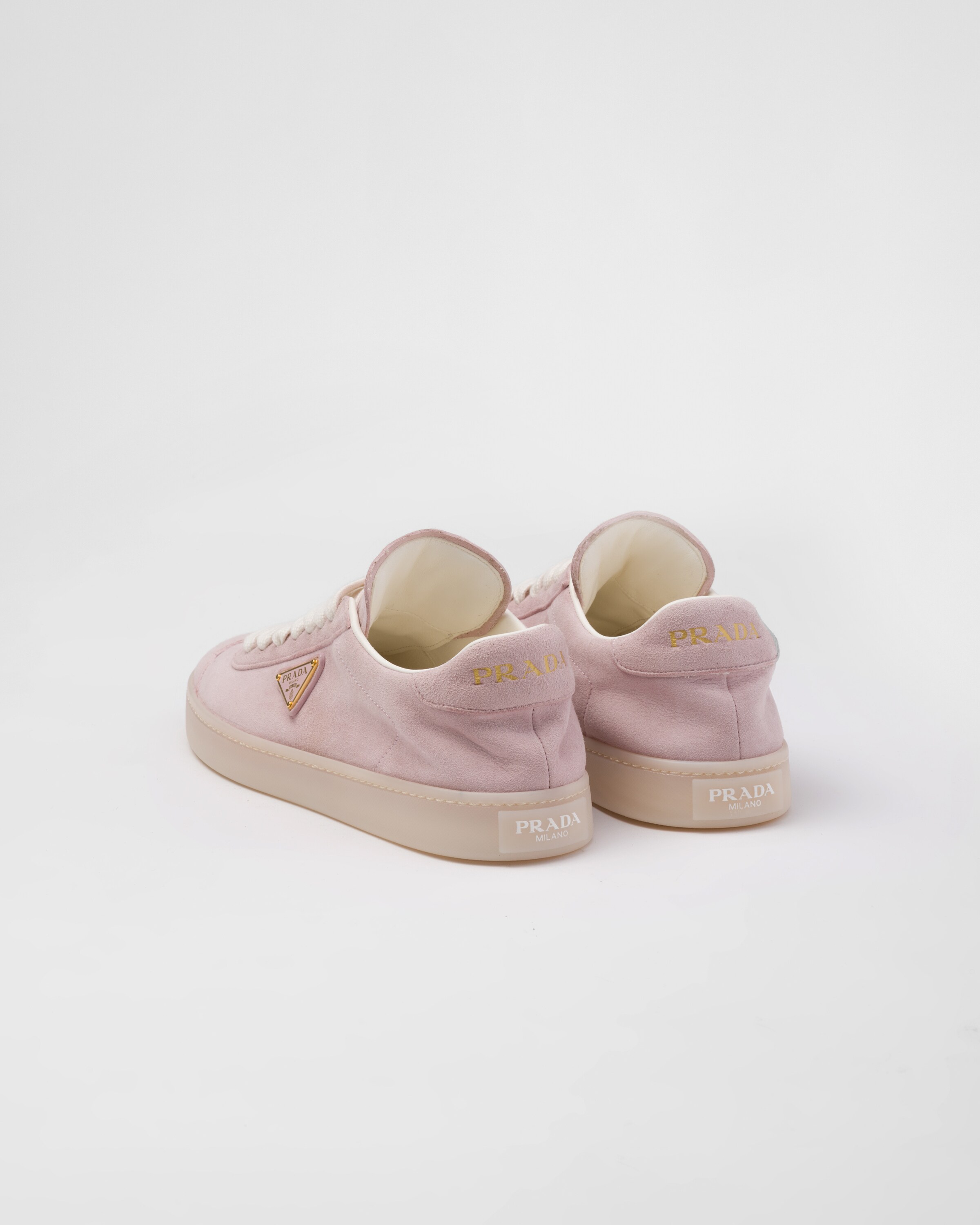 Pink prada trainers store
