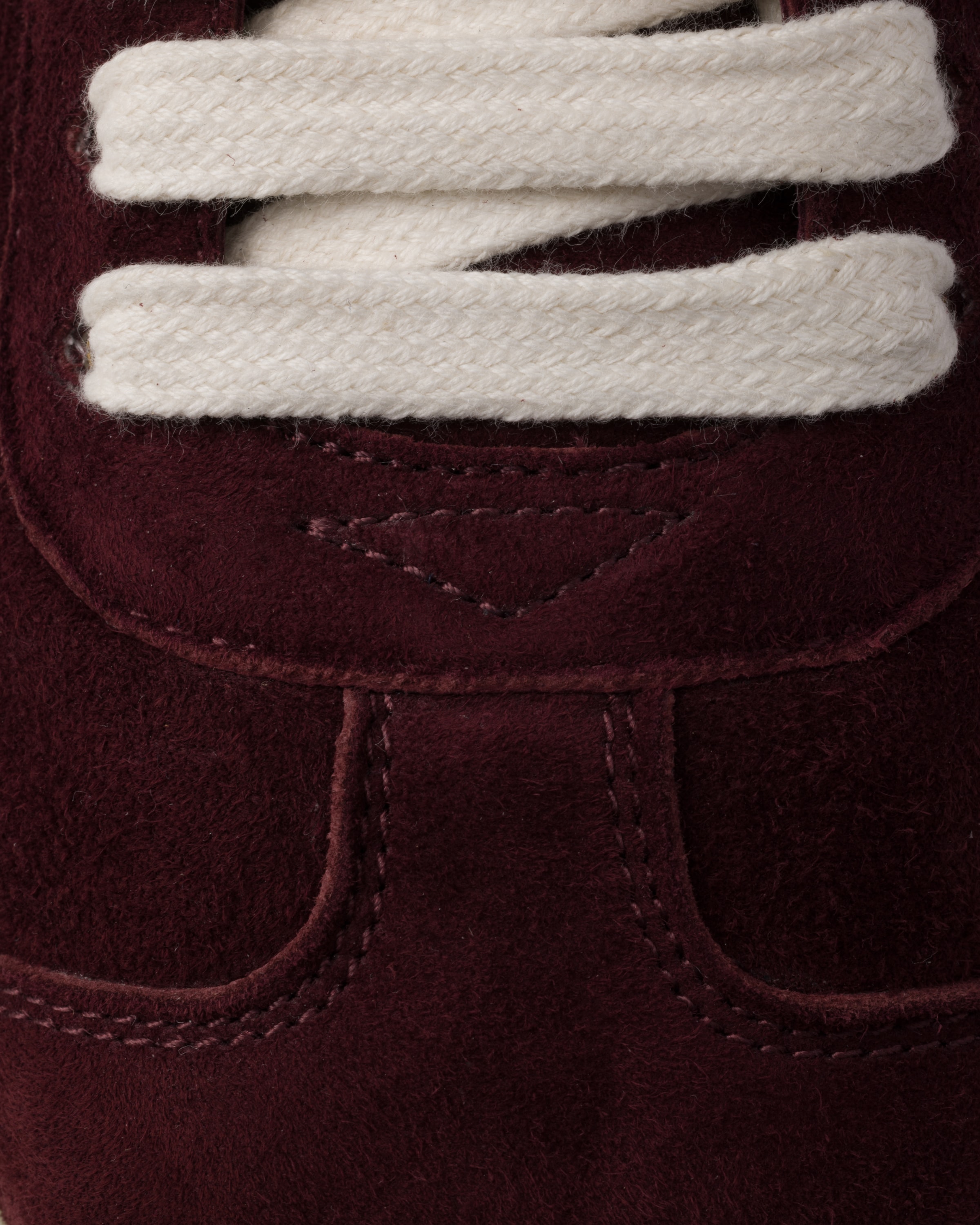 PRADA フェイデッドスエードカーフ スニーカー Burgundy Suede Sneakers | PRADA