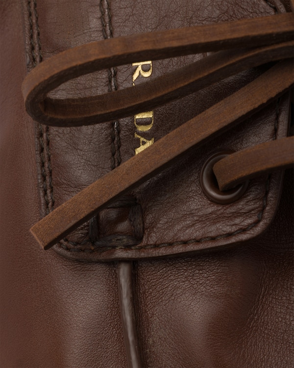 Antikleder-Bootsschuhe - Cognac Antikleder-Bootsschuhe - Cognac