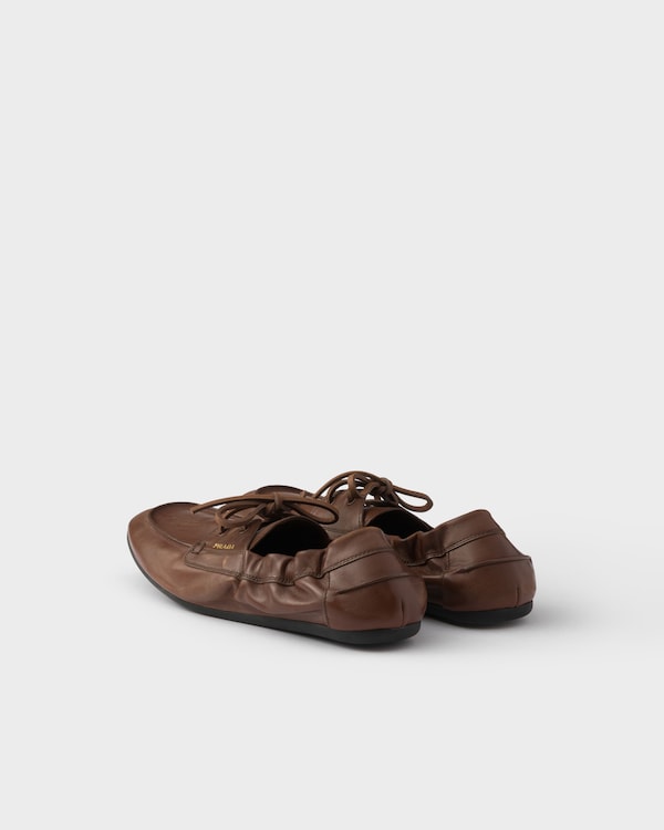 Antikleder-Bootsschuhe - Cognac Antikleder-Bootsschuhe - Cognac