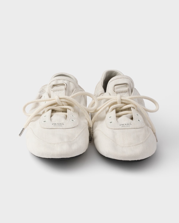 Collapse denim sneakers - White Collapse denim sneakers - White