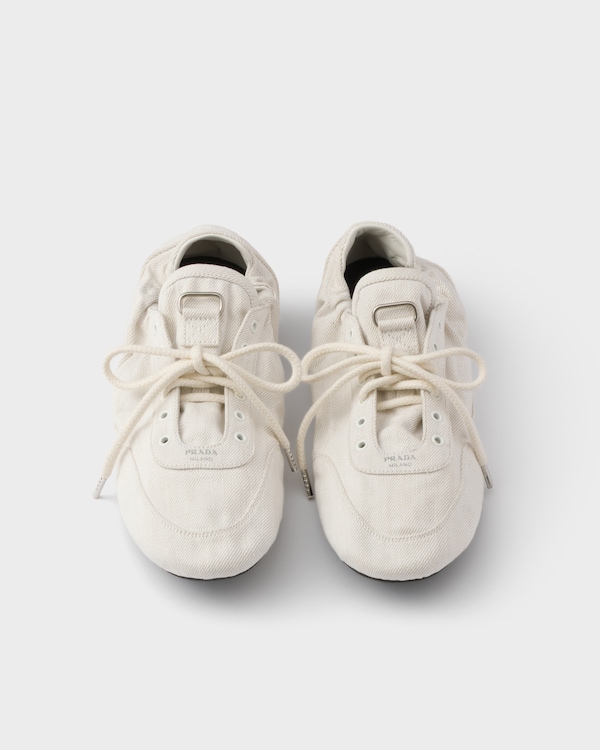 Collapse denim sneakers - White Collapse denim sneakers - White