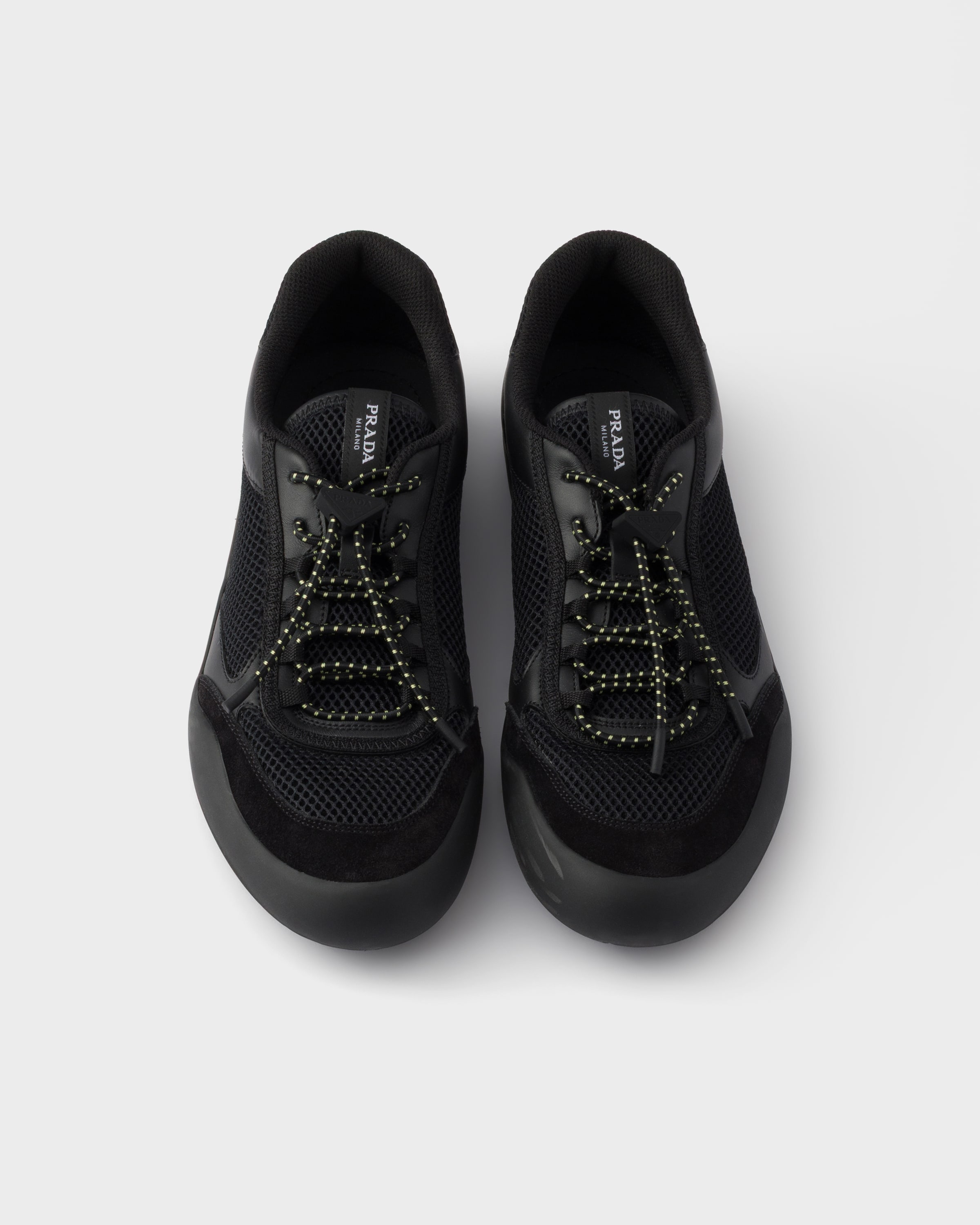 ブラック スピードロック メッシュ スニーカー | PRADA - 日本
