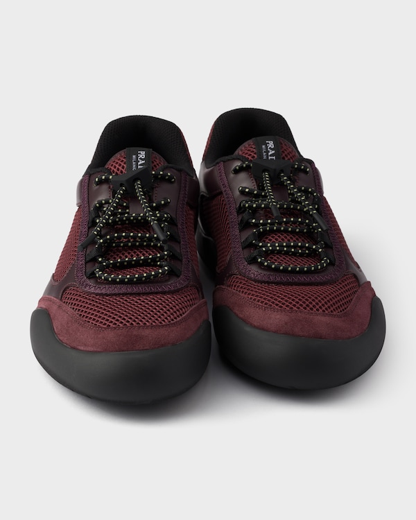 Speedrock mesh fabric sneakers - Burgundy Speedrock mesh fabric sneakers - Burgundy