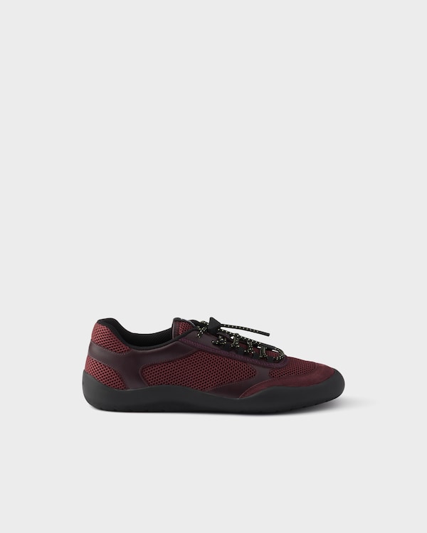 Speedrock mesh fabric sneakers - Burgundy Speedrock mesh fabric sneakers - Burgundy