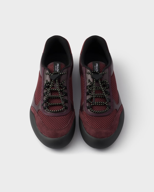 Speedrock mesh fabric sneakers - Burgundy Speedrock mesh fabric sneakers - Burgundy