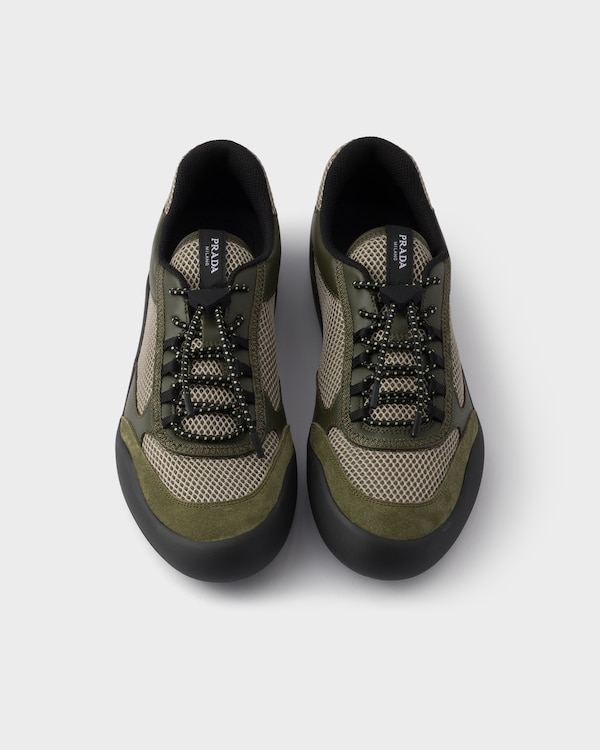 스피드록 메쉬 소재 스니커즈 - 밀리터리 그린 스피드록 메쉬 소재 스니커즈 - 밀리터리 그린
