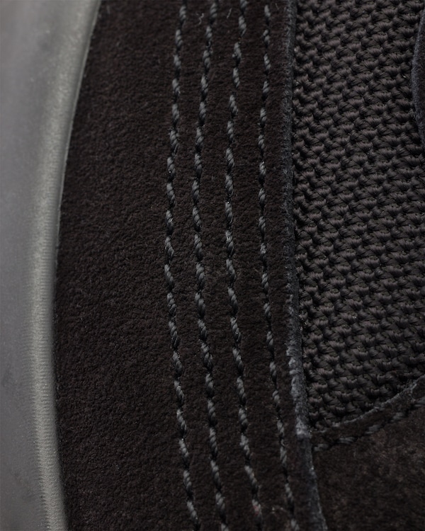 Mesh fabric and suede sneakers - Black Mesh fabric and suede sneakers - Black