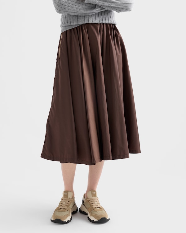 Mesh fabric and suede sneakers - Desert Beige Mesh fabric and suede sneakers - Desert Beige