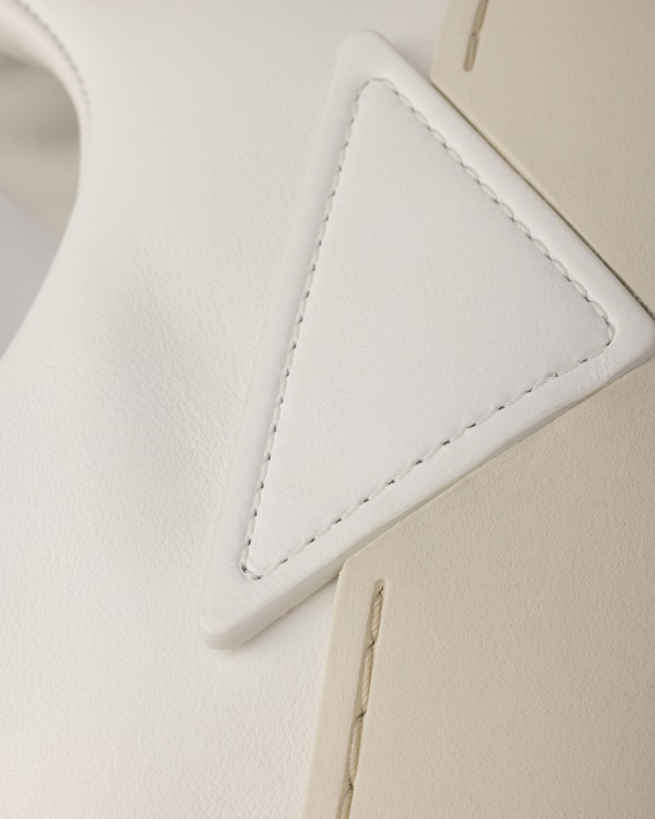 Sneaker Court aus Leder - Weiss Sneaker Court aus Leder - Weiss