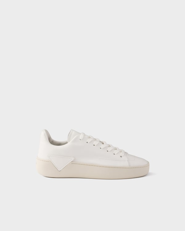 Sneaker Court aus Leder - Weiss Sneaker Court aus Leder - Weiss