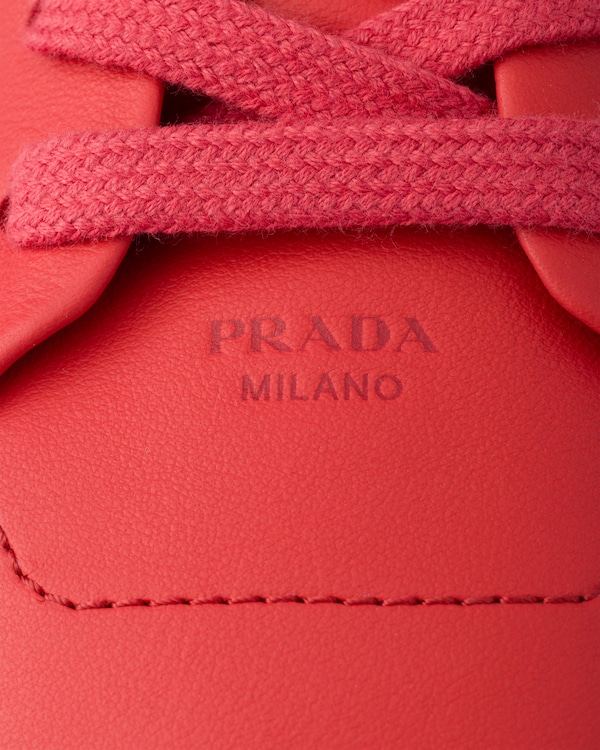 Court 皮革运动鞋 - 珊瑚色 Court 皮革运动鞋 - 珊瑚色