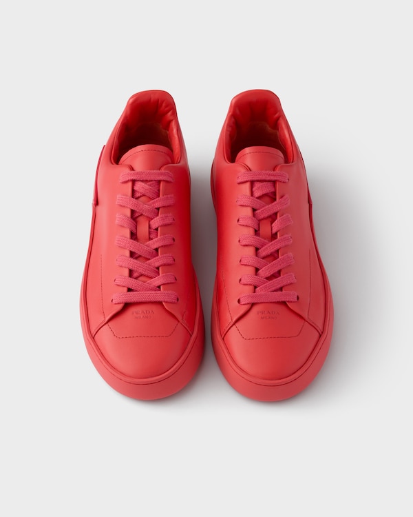 Court 皮革运动鞋 - 珊瑚色 Court 皮革运动鞋 - 珊瑚色