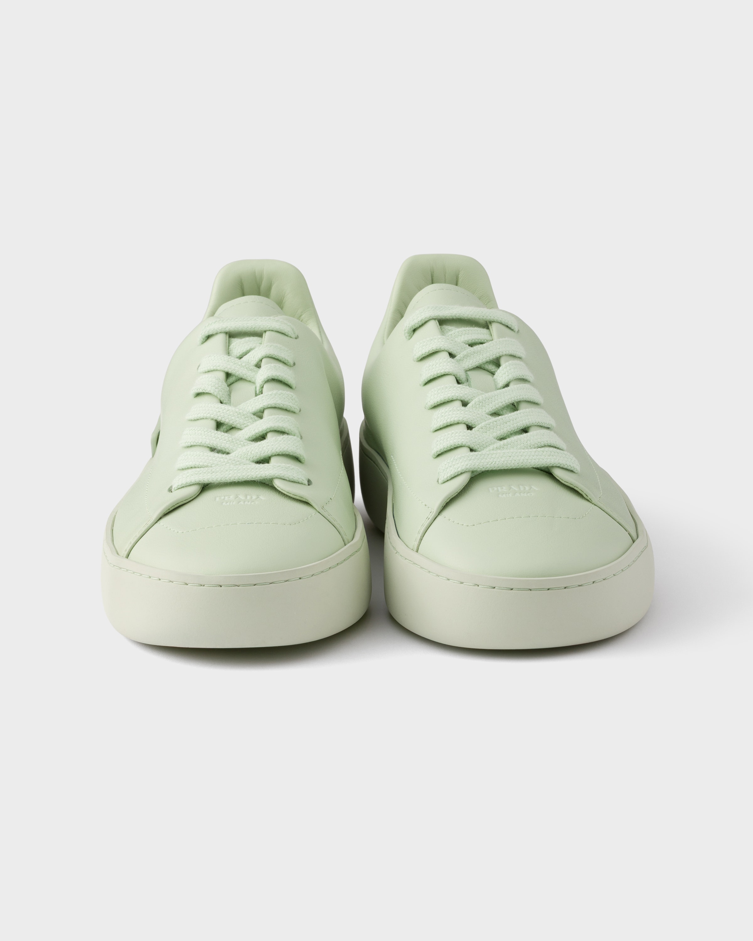 Aqua Court Leather Sneakers | PRADA - Japan
