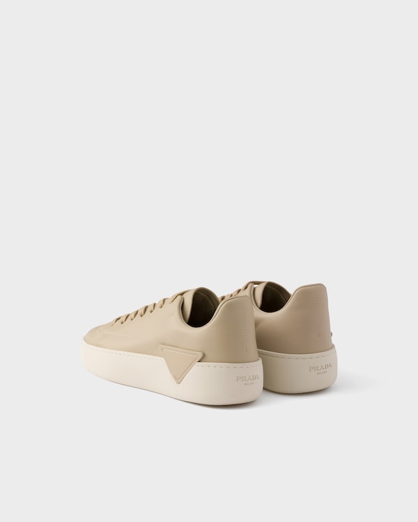 Sneaker Court aus Leder - Wüstenbeige Sneaker Court aus Leder - Wüstenbeige