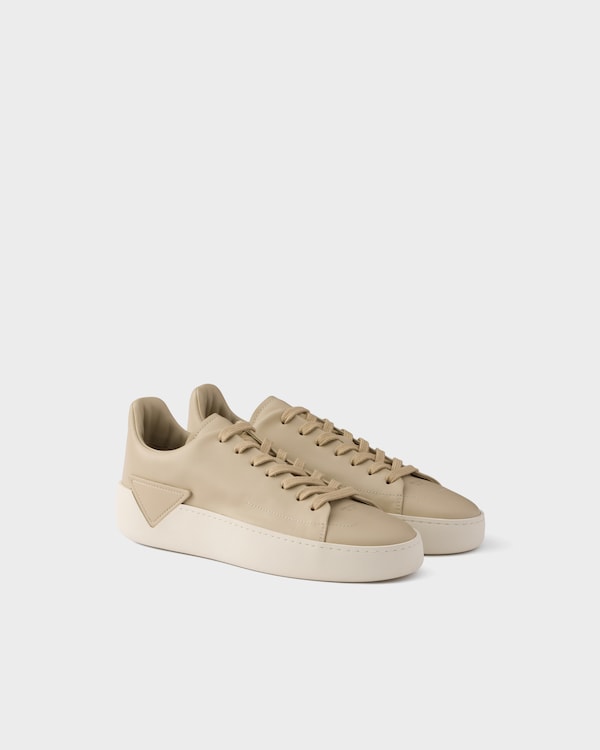 Sneaker Court aus Leder - Wüstenbeige Sneaker Court aus Leder - Wüstenbeige