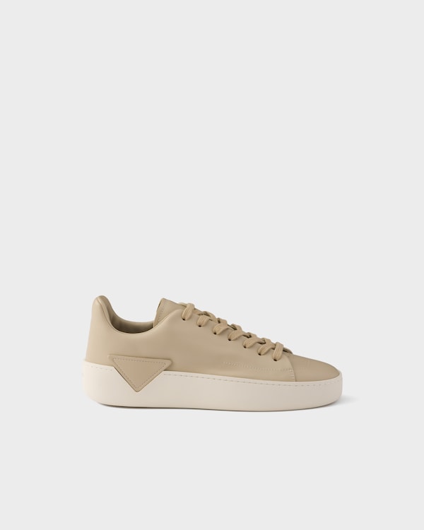 Sneaker Court aus Leder - Wüstenbeige Sneaker Court aus Leder - Wüstenbeige