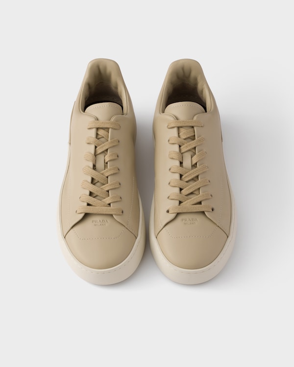 Sneaker Court aus Leder - Wüstenbeige Sneaker Court aus Leder - Wüstenbeige